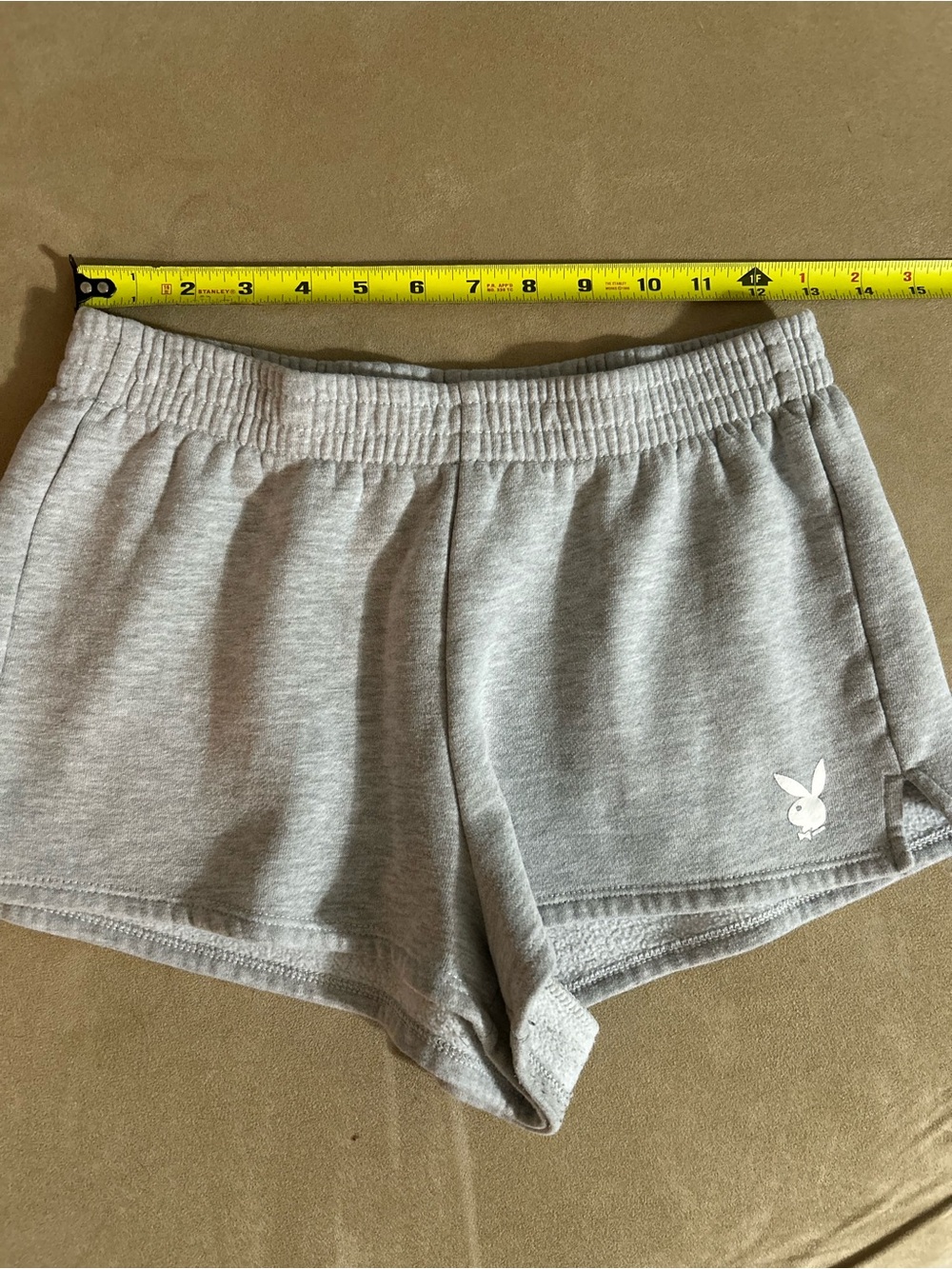 PacSun Playboy Bunny Gray Shorts Size Small EUC - Picture 3 of 4